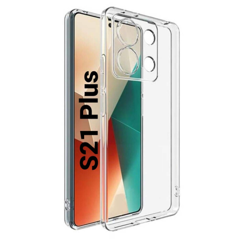 Samsung - Husa de silicon 2mm pentru Samsung s21 plus g996 cu protectie camera transparent