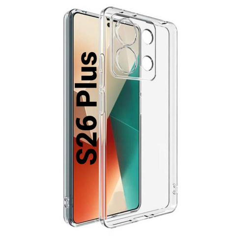Samsung - Husa de silicon 2mm pentru Samsung s26 plus s947 cu protectie camera transparent