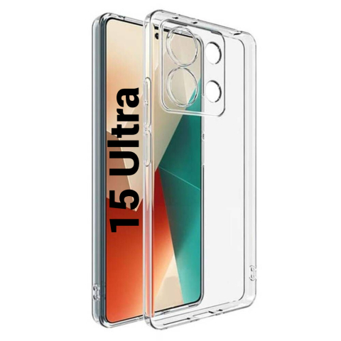 Xiaomi - Husa de silicon 2mm pentru Xiaomi 15 Ultra (25010PN30G). transparent