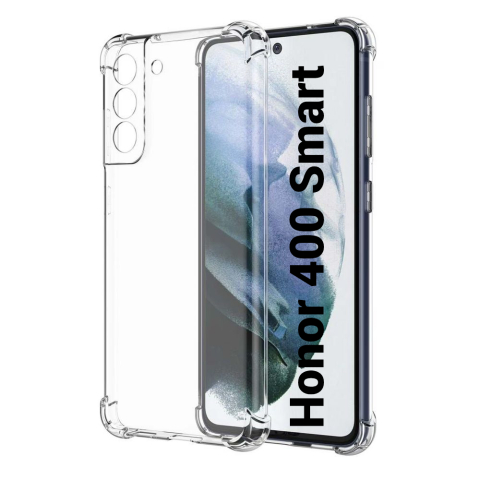Huawei / Honor - Husa de silicon antisoc pentru Honor 400 Smart (LGN-NX1 Honor X7D 4G (LGN-LX1 Honor X7D 5G (LGN-LX1 transparent floveme