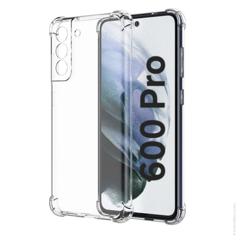 Huawei / Honor - Husa de silicon antisoc pentru Honor 600 Pro Transparent