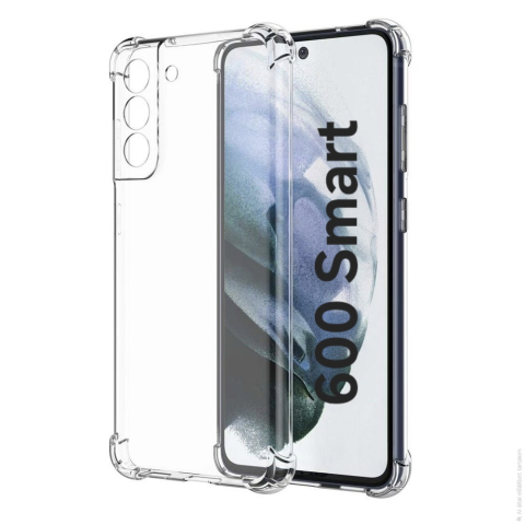 Huawei / Honor - Husa de silicon antisoc pentru Honor 600 Smart Transparent