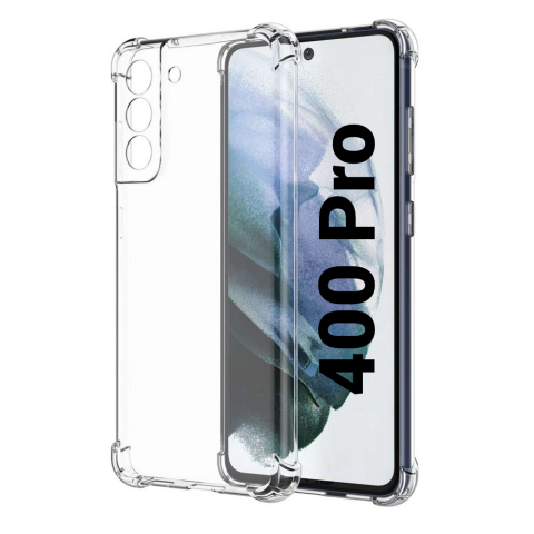 Huawei / Honor - Husa de silicon antisoc pentru Honor 400 Pro Transparent