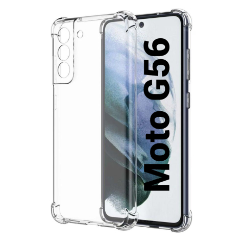 Motorola - Husa de silicon antisoc pentru Motorola G56 (XT2529-2, XT2529-1). transparent floveme