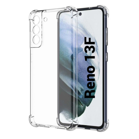Oppo - Husa de silicon antisoc pentru Oppo Reno 13F Transparent