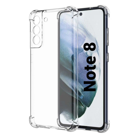 Samsung - Husa de silicon antisoc pentru sansung note 8 n950 transparent floveme