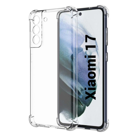Xiaomi - Husa de silicon antisoc pentru Xiaomi 17 Transparent