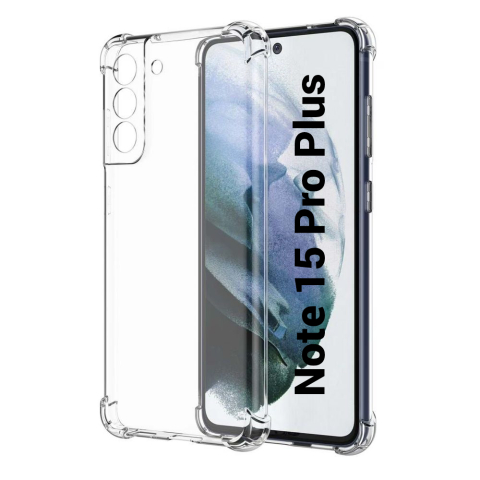 Xiaomi - Husa de silicon antisoc pentruXiaomi Redmi Note 15 Pro Plus (2510ERA8BG). transparent floveme