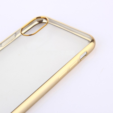 Husa de Silicon Hybrid pentru Iphone 7 8 auriu [2]