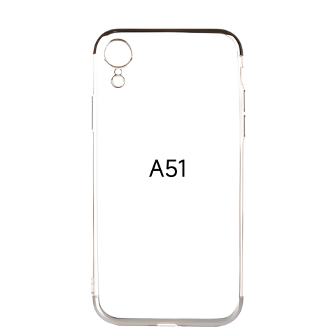 Samsung - Husa de Silicon Hybrid pentru samsung A51 a515 argintiu