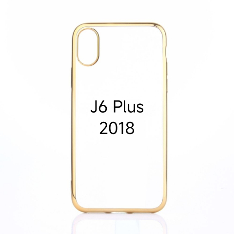 Samsung - Husa de Silicon Hybrid pentru samsung j6 plus 2018 j615 auriu