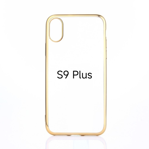 Samsung - Husa de Silicon Hybrid pentru samsung s9 plus g965 auriu