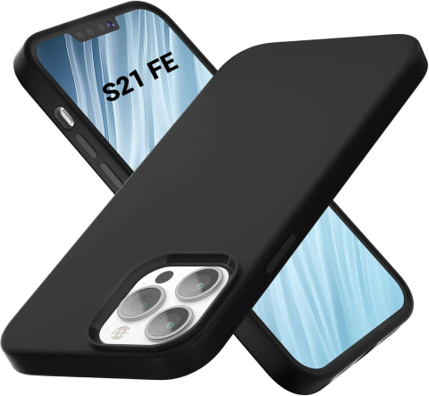 Huse Candy Ultra Slim - Husa de silicon ultra slim pentru samsung s21fe s21 fe  g990 negru candy