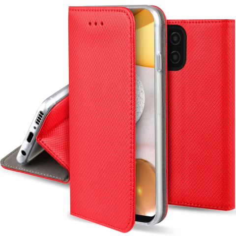 Huse - Husa Tip Carte pentru Samsung A27 Rosu