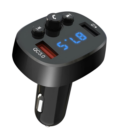 Incarcatoare - Incarcator Auto / Modulator FM Bluetoth  XO-BCC03 (18W)