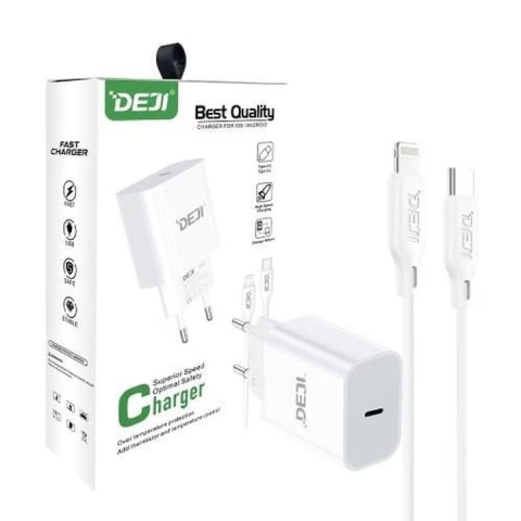 Incarcatoare Retea - incarcator retea deji a109 20 watt Cablu De Date Type-C - lightning c15