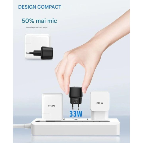 incarcator retea deji a88 33 watt alb [3]