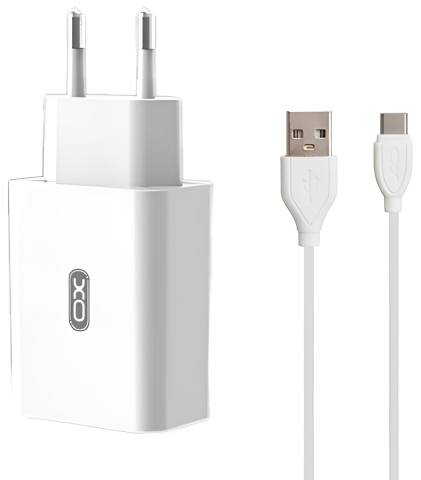 Incarcatoare Retea - Incarcator Retea XO L36 cu Cablu Usb - Type-C 18W Alb