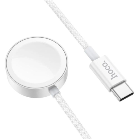 Incarcator Wireless pentru Smart Watch Hoco CW59 Alb [1]