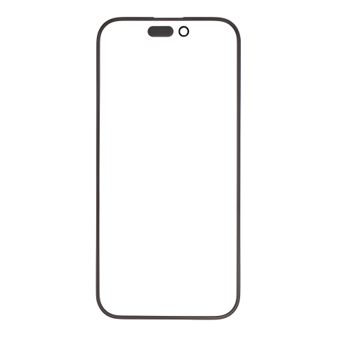 Componente Reconditionare Ecran - Geam Sticla Ecran OCA iphone 14 Pro Max negru