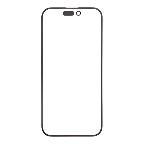 Componente Reconditionare Ecran - Geam Sticla Ecran OCA iphone 15 Pro negru