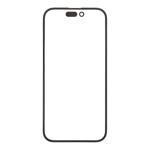 Sticla / Geam - Geam Sticla Ecran OCA iphone 16 negru