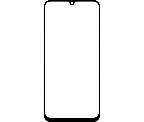 Componente Reconditionare Ecran - Geam Sticla Ecran OCA samsung Samsung A30S (A307). negru