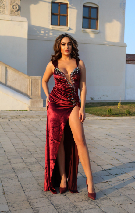 Rochie de catifea [1]