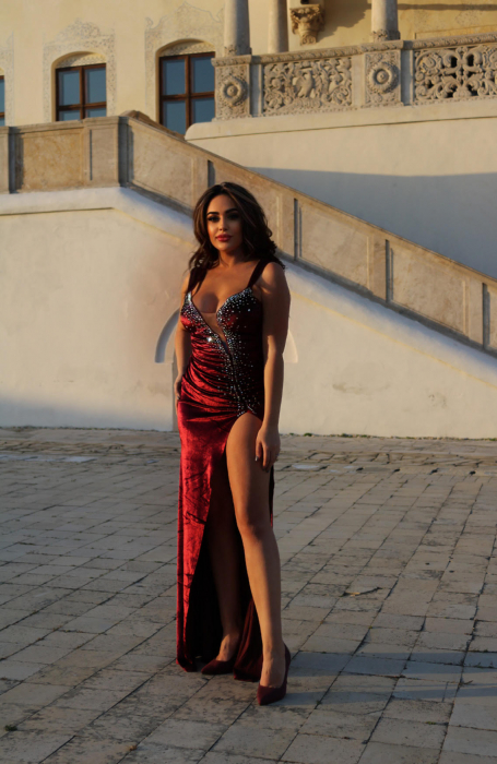 Rochie de catifea [2]