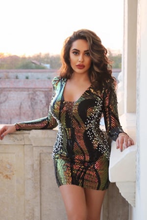 Rochii cu paiete - Rochie Aurora