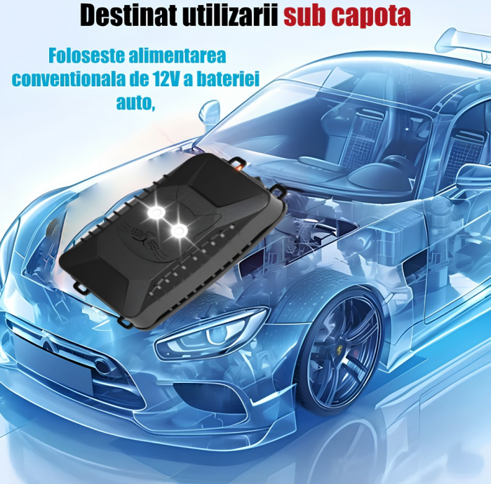 Aparat profesional cu ultrasunete CLAUSTEEL 2 in 1 pentru auto si casa cu lumini intermitente, anti rozatoare, anti sobolani, anti insecte, frecventa 18kHz-36kHz, acoperire extinsa 360°, Negru stins [3]