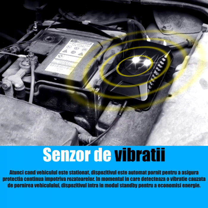 Aparat profesional cu ultrasunete CLAUSTEEL 2 in 1 pentru auto si casa cu lumini intermitente, anti rozatoare, anti sobolani, anti insecte, frecventa 18kHz-36kHz, acoperire extinsa 360°, Negru stins [8]