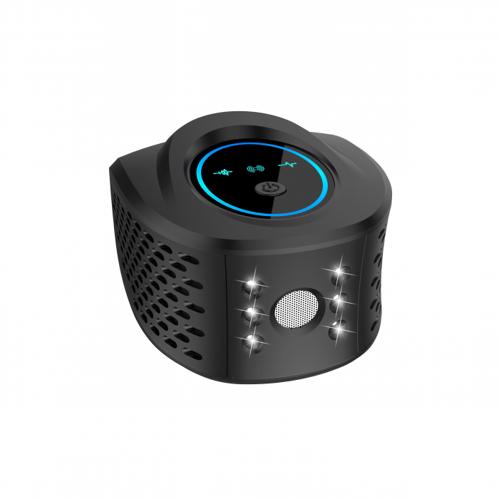 Aparat profesional cu ultrasunete CLAUSTEEL cu 2 difuzoare si lumini intermitente, anti rozatoare, anti sobolani, anti insecte, frecventa 20kHz-65kHz, afisaj digital, acoperire 360°, raza 300 MP [1]
