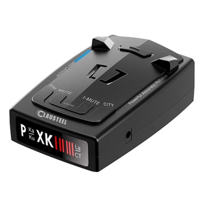 Detector de radar CLAUSTEL RAD2000, 16 benzi, Detectie laser 360 grade X K KA, Detecteaza Radare si Pistoale Radar noi, Ecran LED, Accesorii incluse [8]