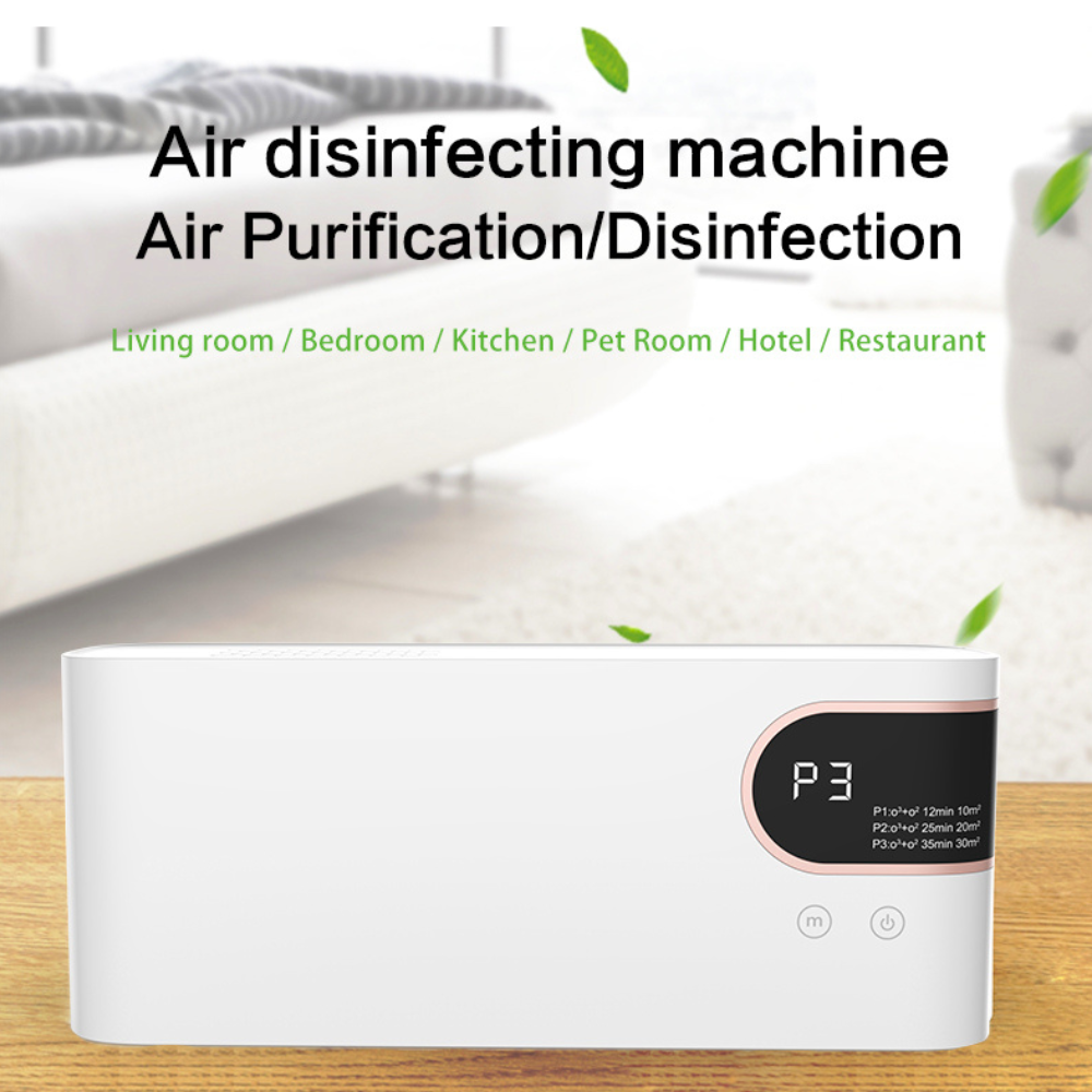 Purificator de Aer Portabil cu Ozon CLAUSTEEL, Functie de Sterilizare, Concentratie de Ioni Negativi 8000000/cm³, 3 Moduri de Functionare, 4W, 100mg/h, USB Tip C, Acumulator 2000mAh, Ideal pentru Supr [6]