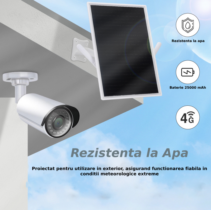 Router Wireless Portabil Profesional CLAUSTEEL cu panou solar 15W, Autonomie 25000 mAh, Ideal pentru camere de supraveghere si orice alt dispozitiv wireless, se pot conecta 8 dispozitive simultan [8]