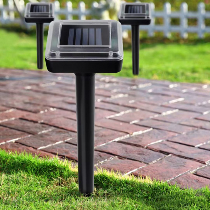 Set cu doua aparate cu ultrasunetele si panou solar profesionale CLAUSTEEL, 2in1 cu vibratii subterane impotriva cartitelor, rozatoarelor, sobolanilor, serpilor, reptilelor, acoperire 360 de grade pe [8]