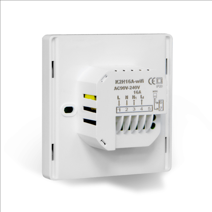 Termostat de Ambient CLAUSTEEL Wifi, Smart, Control de la distanta a temperaturii prin internet, Programare saptamanala, Compatibil cu orice centrala pe gaz, Incastrabil [12]