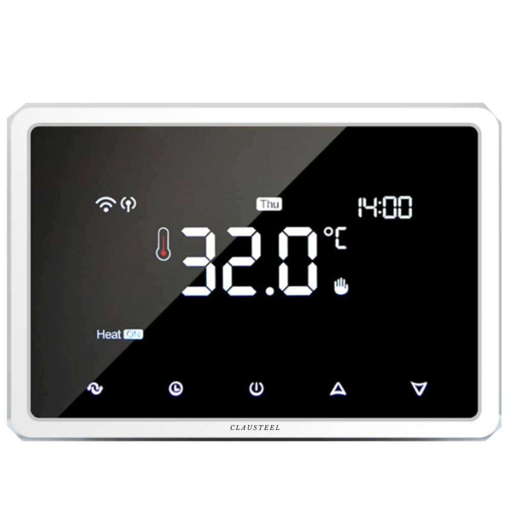 Termostat de Ambient, Wireless Touchscreen, Programare Saptamanala, Smart, Control de la Orice Distanta a Temperaturii Prin Internet/Telefon, Compatibil cu Orice Centrala pe gaz, Incastrabil sau pe Su [2]