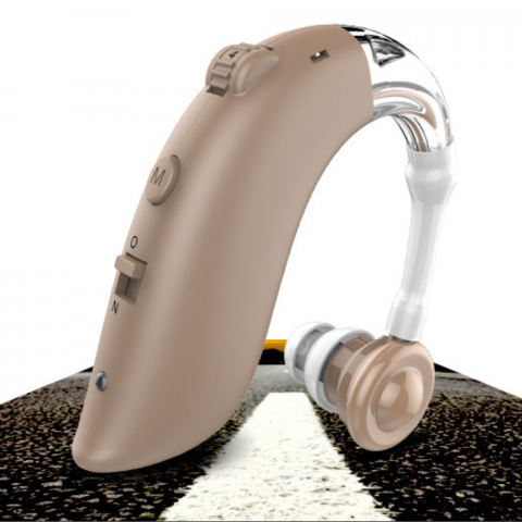Aparat Auditiv Premium CLAUSTEEL, Reincarcabil, Acumulator incorporat, Carcasa de protectie si 4 adaptoare de ureche incluse, 3 Moduri de functionare, 4 Trepte de volum, Reduce Zgomotul de Fundal, Hip [6]