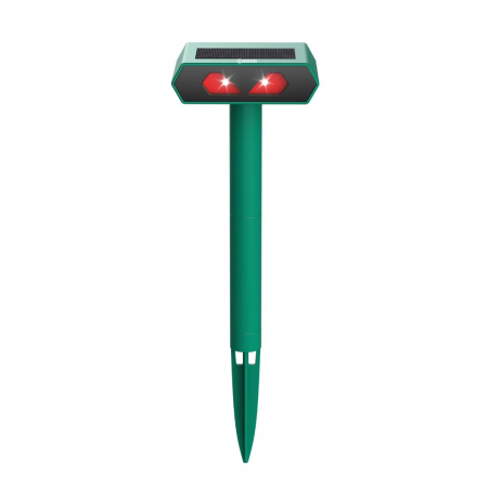 Aparat profesional cu lumini stroboscopice si panou solar CLAUSTEEL 2 in 1, senzor infrarosu, lumini stroboscopice, anti rozatoare, anti sobolani, dihori, pasari, reptile, caini, pisici, animale salba [7]