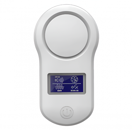 Aparat profesional cu ultrasunete CLAUSTEEL anti rozatoare, anti sobolani, anti insecte, frecventa 20kHz-65kHz, afisaj digital, acoperire 360°, raza 200 MP, Alb [1]