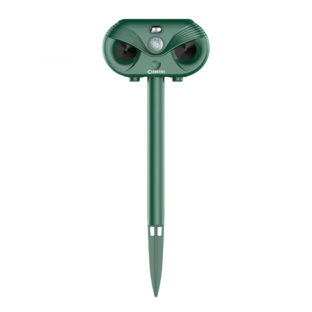 Aparat profesional cu ultrasunete si panou solar CLAUSTEEL 3in1, senzor infrarosu, lumini stroboscopice, anti rozatoare, anti sobolani, dihori, pasari, reptile, caini, pisici, animale salbatice, acope [11]
