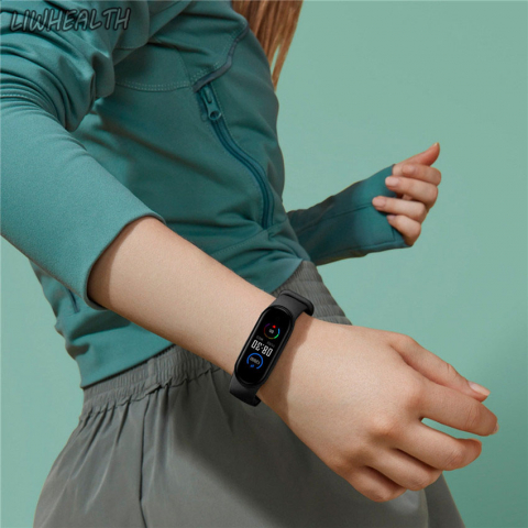 Bratara de fitness Smart M6, Bluetooth, Monitorizare Somn, Ritm cartiac, Tensiune arteriala, Numarul de pasi, Notificari, Vibratii [4]