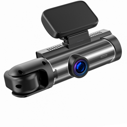 Camera Auto De Bord 2in1 Dual CLAUSTEEL DVR Camera High PRO Ultra HD 1440P, Wireless, 2 Lentile Fata-Interior, Unghi Ultra-Larg De 170°, Display 3.16", Night Vision HD, Inregistrare Dubla, Loop Record [4]