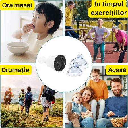 Dispozitiv de Urgenta cu Vacuum Anti Asfixiere si Anti Inec CLAUSTEEL, Dispozitiv de Salvare, Prim Ajutor cu Masti pentru Resuscitare in 2 Dimensiuni pentru Copii si Adulti, Kit de Prim Ajutor Portabi [7]