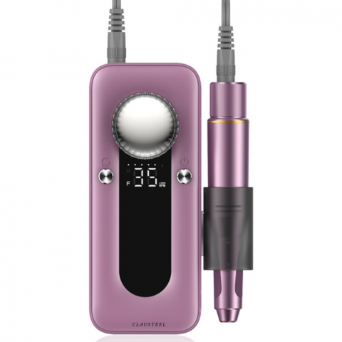 MANICHIURA - PEDICHIURA - Pila de unghii profesionala, reincarcabila, Acumulator de 4000mAh, Viteza reglabila 0 - 35000 rpm, Set de unelte pentru gaurirea si indepartarea unghiilor false si pentru polizarea unghiilor inclus