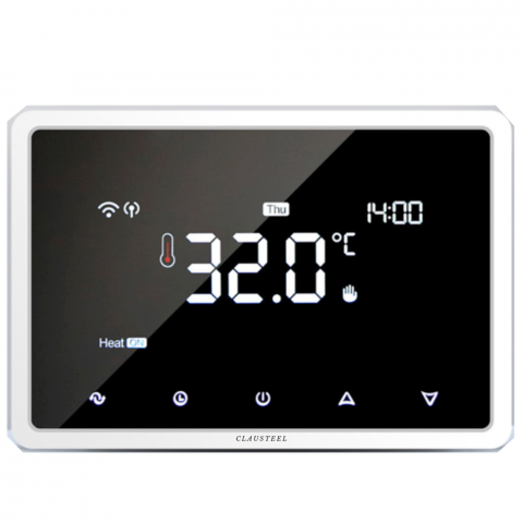 Termostat de Ambient, Wireless Touchscreen, Programare Saptamanala, Smart, Control de la Orice Distanta a Temperaturii Prin Internet/Telefon, Compatibil cu Orice Centrala pe gaz, Incastrabil sau pe Su [1]