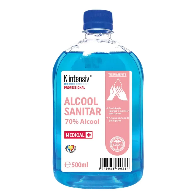 Alcool sanitar Klintensiv 500 ml [1]