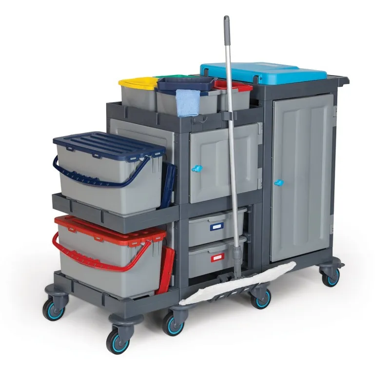 Carucior profesional curatenie spital, zona medicala. [1]